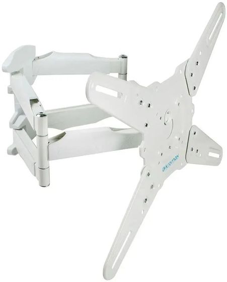 Кронштейн для телевизора Kromax ATLANTIS-45 белый 22&quot;-65&quot; макс.45кг настенный поворот/наклон