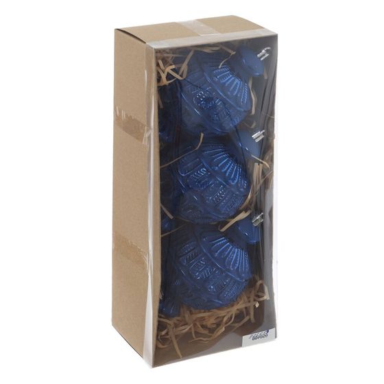 Набор из 3шт Украшение новогоднее "Шар", L28 W11 H8 см