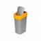 Контейнер для мусора FLIP BIN 50л оранжевый