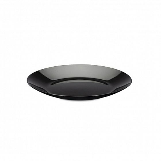 Тарелка обеденная ЛИЛИ ЧЕРНЫЙ 25см