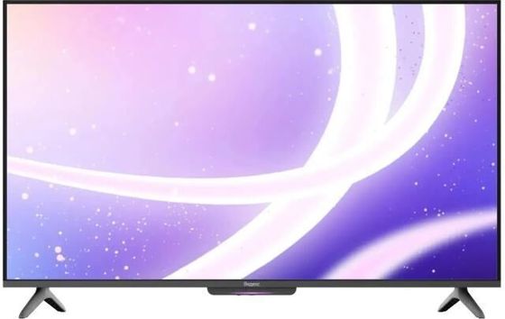 Телевизор LED 55&quot; Яндекс YNDX-00076 Бейсик черный 4K UHD SmartTV безрамочный