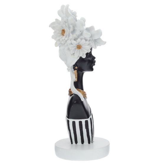 Фигурка декоративная "Африканка", L12 W11 H31 см