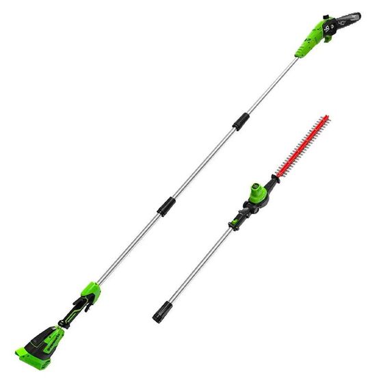 Высоторез-сучкорез аккумуляторный GreenWorks G40PSH 40V 25см без АКБ и ЗУ (1303907)