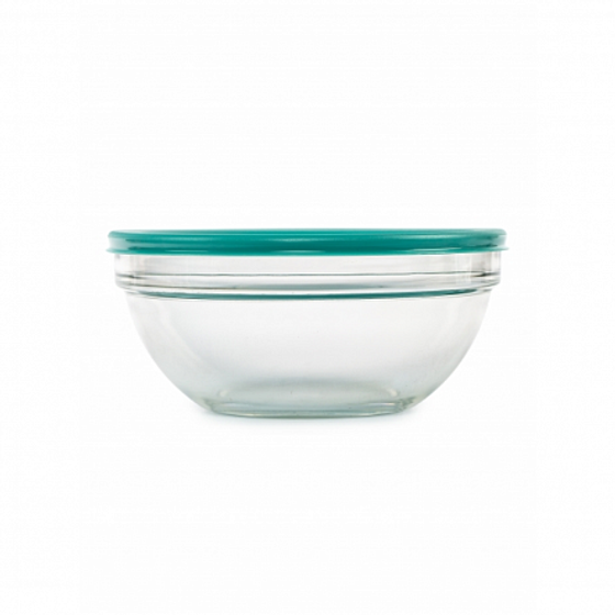Салатник KEEP N BOWL 14см с зеленой крышкой