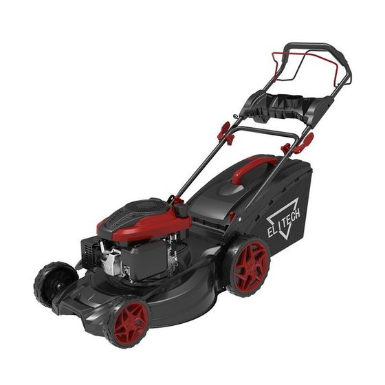 Газонокосилка бензиновая Elitech К 6500LE 6.5л.с. 53см (E1601.009.00) (201507)
