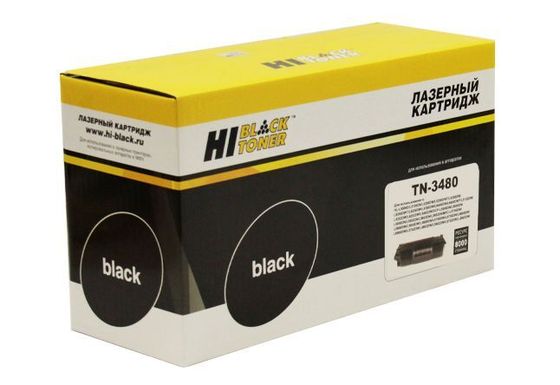 Картридж лазерный Hi-Black TN-3480 для Brother HL-L5000D/5100DN/5200DW, 8K