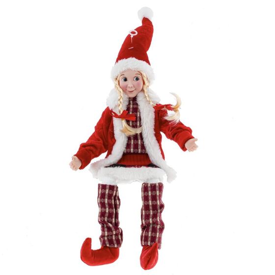 Игрушка набивная &quot;Эльф&quot;, L15 W10 H60 см, 2в.