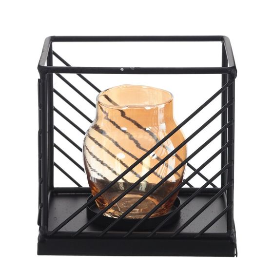 Подсвечник, L12 W8 H12 см