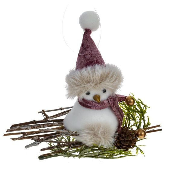 Изделие декоративное подвесное &quot;Птичка&quot;, L15 W6 H14 см, 2в.