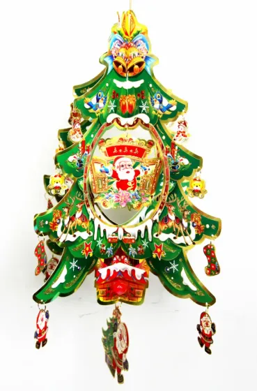 !09 Декор новогодний &quot;Ёлка&quot; (38*43см)