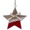Изделие декоративное подвесное &quot;Ангел/Ёлка/Звезда&quot;, L9 W1 H11,5 см, 3в.