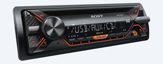Автомагнитола CD Sony CDX-G1201U 1DIN 4x55Вт