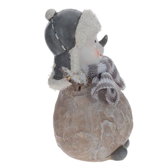 Фигурка декоративная с подсветкой &quot;Снеговик&quot;, L14 W7,5 H14,5 см,  LR44 2 шт.