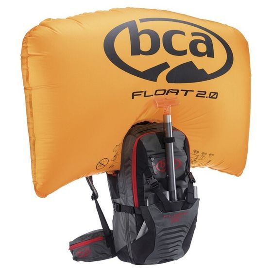 Рюкзак лавинный BCA FLOAT 25 Turbo 2.0, чёрный, серый, красный