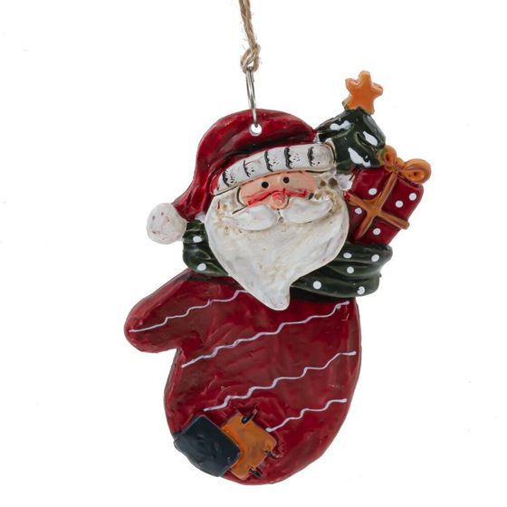 Изделие декоративное подвесное &quot;Дед Мороз/Снеговик&quot;,L7 W0,5 H8 см, 4в.