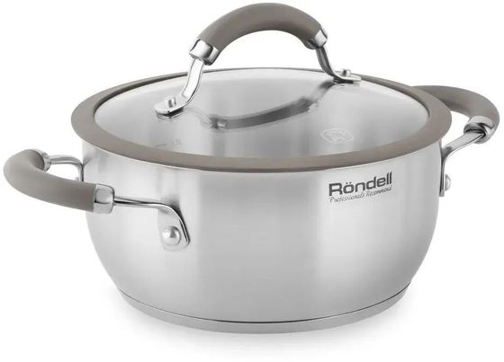Кастрюля Rondell Balance RDS-753 2л с/кр стальной