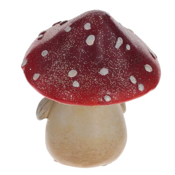 Фигурка декоративная &quot;Гриб&quot;, L7 W7 H8,5 см, 2в.
