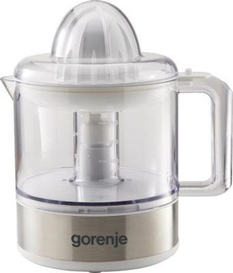 Соковыжималка цитрусовая Gorenje CJ30E 30Вт белый/серебристый