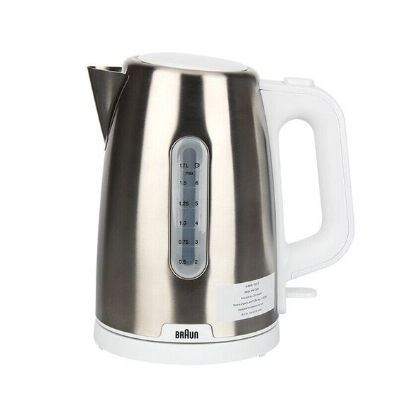 BRAUN Electric Kettles Stainless Steel Household Stovetop Kettle Portable With Auto Power Off WK1500