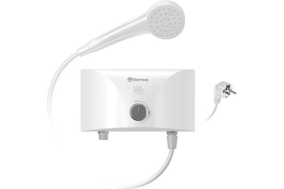 Водонагреватель Thermex Vetro 3500 shower проточный электрический душ белый