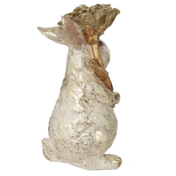 Фигурка декоративная "Заяц", L7,5 W7,5 H14,5 см