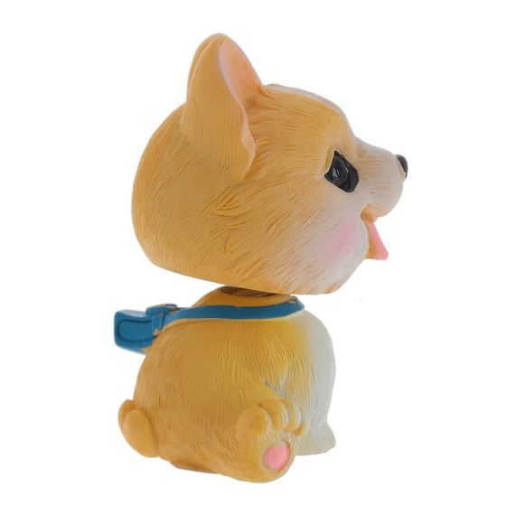 Фигурка декоративная &quot;Собака&quot; с пружинкой, Д4 Ш4 В5,5 см