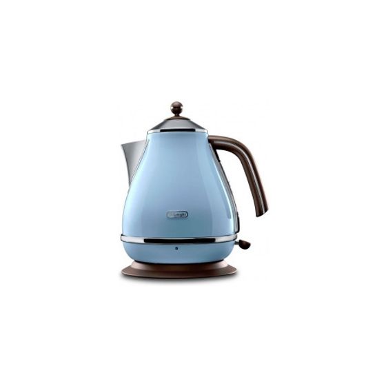 Чайник электрический DeLonghi KBOV2001.AZ 1.7л  2000Вт голубой