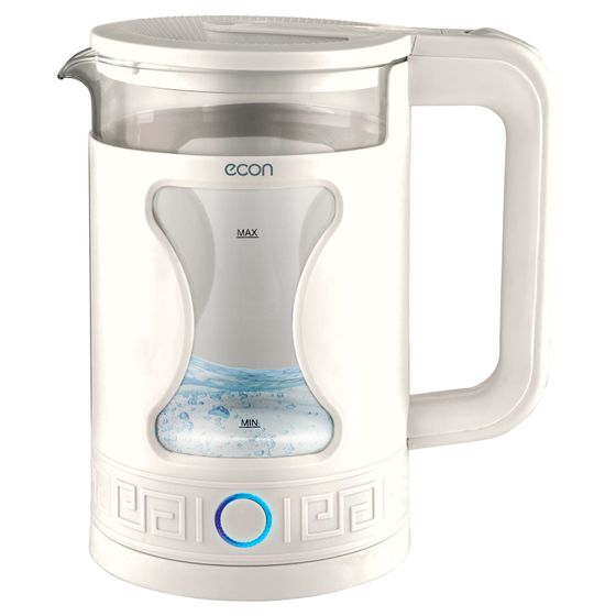 Чайник электрический Econ ECO-1505KE 1.5л 1500Вт белый