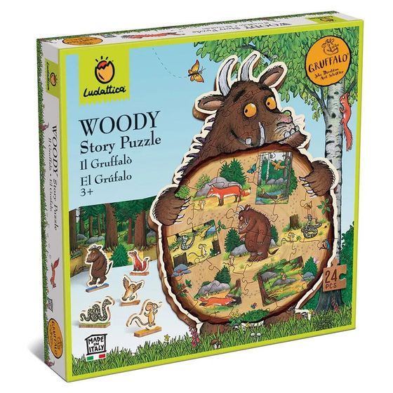 LUDATTICA Woody Story The Gruffalo Puzzle 24 pieces