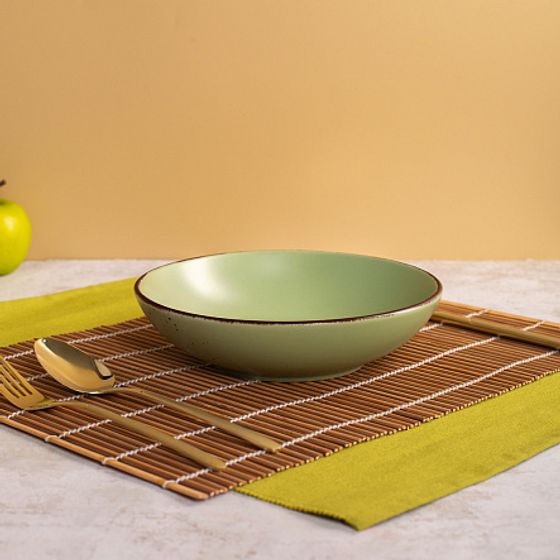 Тарелка суповая OH!SPLASH зеленый 20.5см 660мл