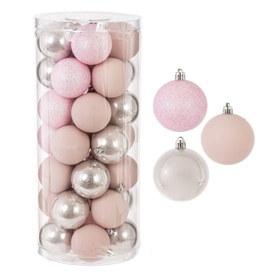 Набор из 35шт Украшение новогоднее &quot;Шар&quot;, D 6 см, L16 W16 H36 см
