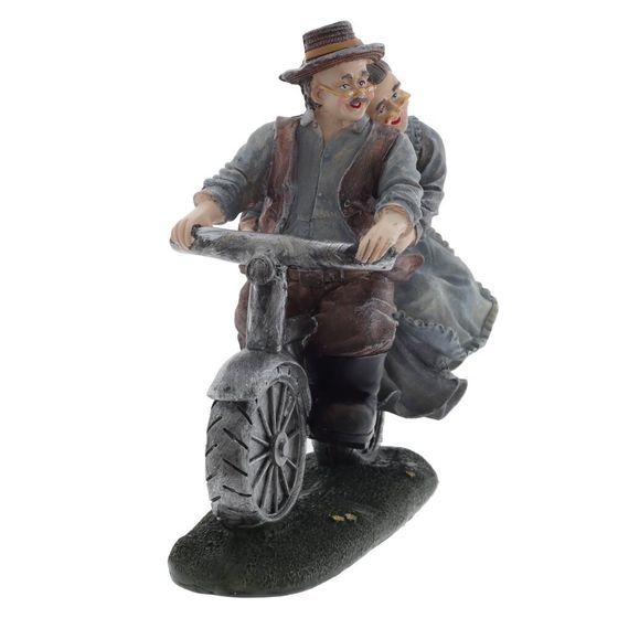 Фигурка декоративная "Бабушка с дедушкой", L18 W8,5 H18 см, 2в.