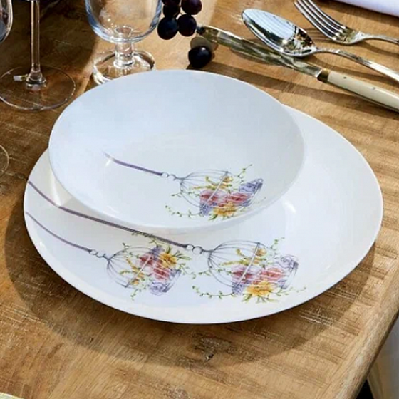 Тарелка десертная ФЛОРА 19см