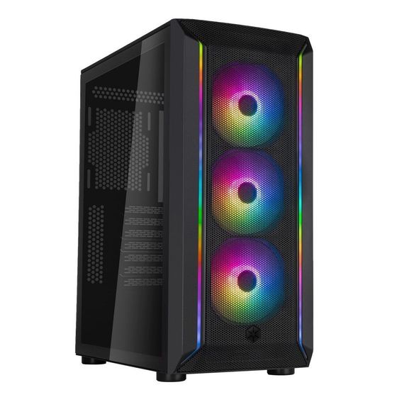 Корпус Silverstone G41FA511ZBG0020 High airflow ATX gaming chassis with excellent cooling potential High airflow ATX gaming chassis with excellent co