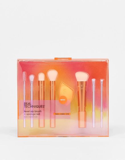 Real Techniques Level Up Brush and Sponge Set (save 50%)