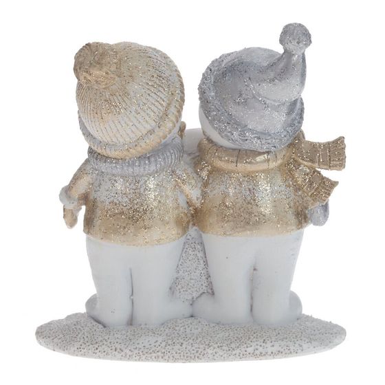 Фигурка декоративная &quot;Снеговики&quot;, L10 W4 H11 см