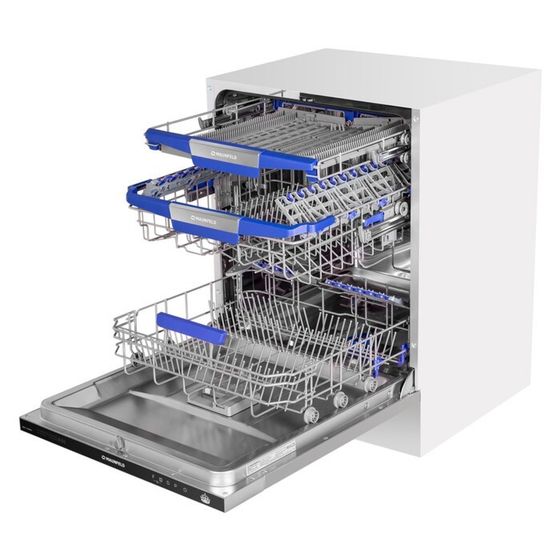 Посудомоечная машина MAUNFELD MLP-12IMRO, класс А++, 14 комплектов, 8 программ