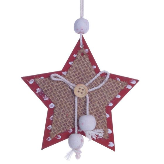 Украшение новогоднее &quot;Снежинка/Звезда/Олень&quot;, L11 W1 H11 см, 3в.