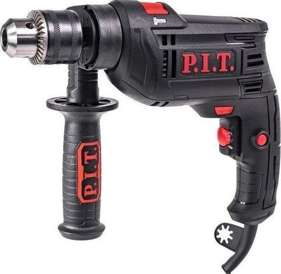 Дрель ударная P.I.T. PSB13-C6 650Вт ключевой реверс