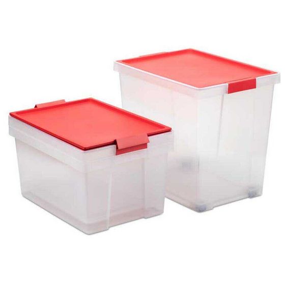 TATAY Multipurpose 2x35L 1x60L Storage Box 3 units