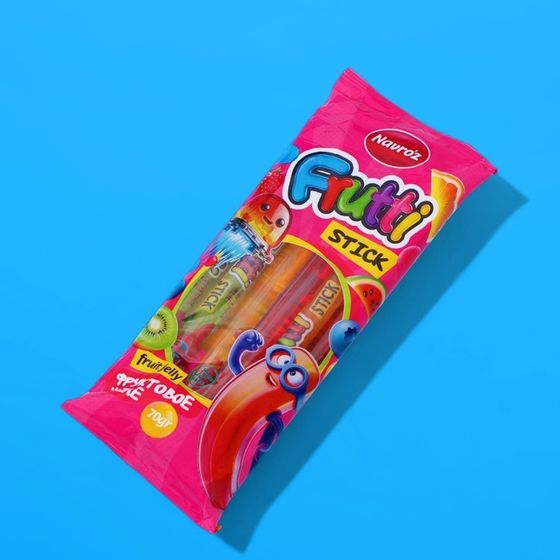 Желе в стиках FRUTTI stick, 11 г