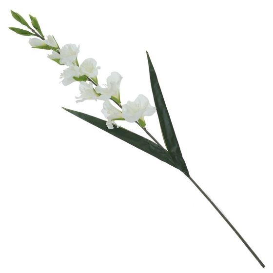 Цветок искусственный &quot;Гладиолус&quot;, L22 W7 H93 см