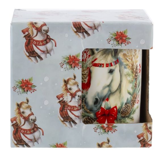 Кружка &quot;Лошадь&quot;, 250 мл, L11 W8 H9 см