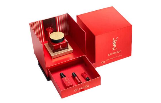 SAINT LAURENT New Year Limited Edition Golden Face Cream Set Box