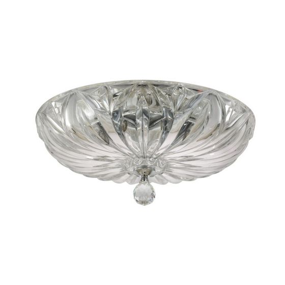 Светильник потолочный Crystal Lux, Denis 1552/104, E14, 4х40 Вт, 18х40х40 см, цвет хром