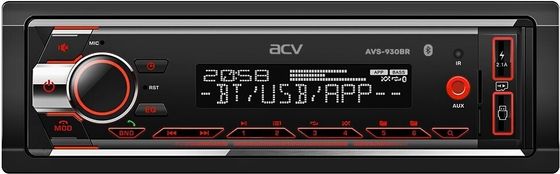 Автомагнитола ACV AVS-930BR 1DIN 4x50Вт