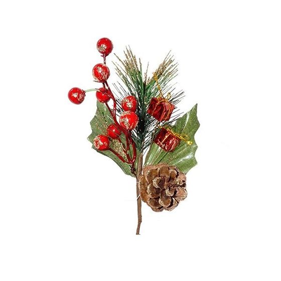 Изделие декоративное &quot;Ветка&quot;, L11 W8 H18 см, 4в.