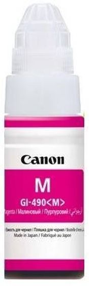 Чернила Canon GI-490M 0665C001 пурпурный (70мл) для Canon Pixma G1400/2400/3400