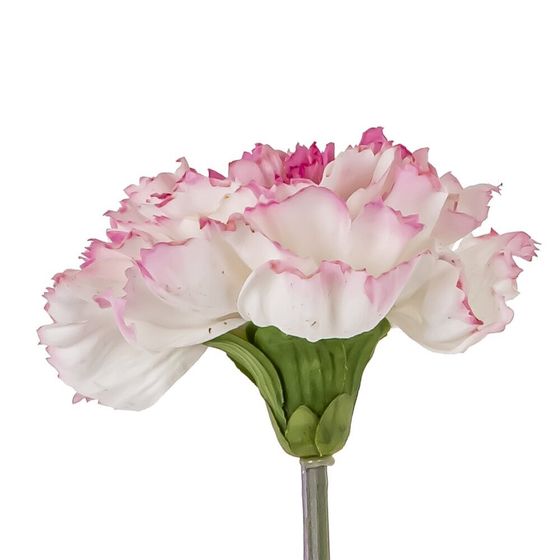 Цветок искусственный &quot;Гвоздика&quot; (Real Touch), L10 W9 H44 см