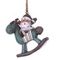 Фигурка декоративная подвесная &quot;Ангел/ Дед Мороз&quot;, L5,5 W2 H6 см, 4в.